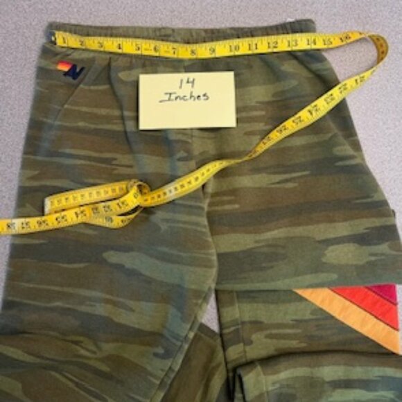 Aviator Nation Camo 5 Stripe Jogger Sweatpants - Picture 4 of 7